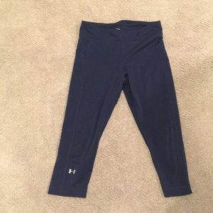 Under armor exercise leggings high waisted!